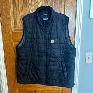 Carhartt Black Insulated Vest 2XL Tall